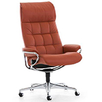 Stressless London High Back Office Desk Recliner Chair by Ekornes