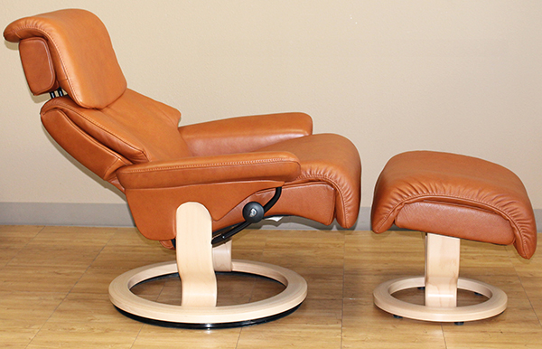 Stressless Dream Royalin TigerEye Leather Recliner Chair